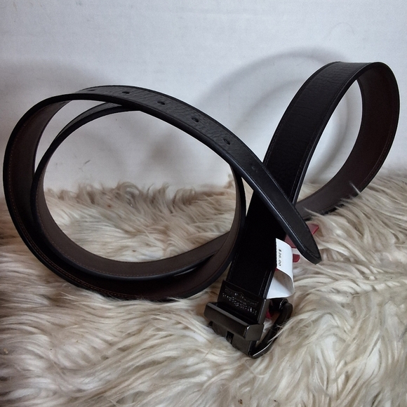 Levi's Big & Tall Reversible Blackbrown Belt 54 - Picture 4 of 11